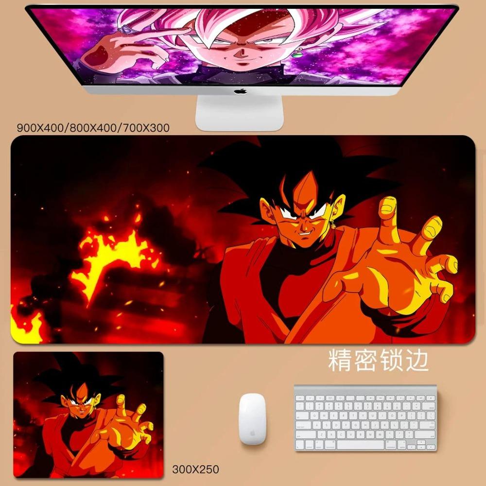 Мужской Крутой Коврик для Мыши Удобство Анимация Dragon Ball Сон Гоку Кожаный Коврик для Мыши Мультяшный Вегета Булма Броли Большой Коврик для Клавиатуры Студенческий Настольный Коврик
