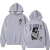 Худи с принтом хип-хоп исполнителя J Cole Модное мужское