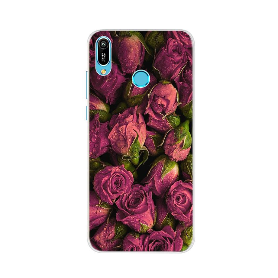 Чехол для Huawei Y7 2019 Силиконовый Мультяшный ТПУ Чехол для Телефона Для Huawei Y7 2019 DUB-LX1 DUB LX1 LX2 LX3 Y 7 Prime Pro 2019 Чехол