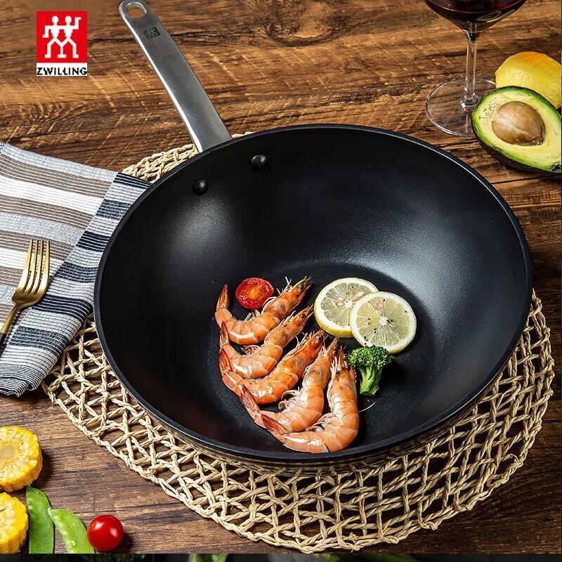 Zwilling ZW-EY005 30 см Антипригарный Китайский Вок Набор из 2 предметов