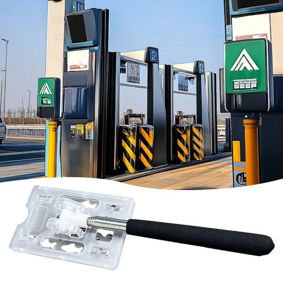 Выдвижной рычаг для считывания карт, парковочный рычаг, считыватель карт для автомобиля, инструмент для считывания парковочных платежей из нержавеющей стали