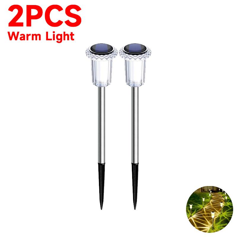 Солнечные уличные фонари, садовые лампы, водонепроницаемые, на солнечных батареях, пейзажные дорожки, уличные для двора, двора, лужайки, патио, декоративные