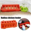 Rudin Chicken Feeder Автоматическая поилка для цыплят, Автоматическая поилка для цыплят, Кормушка для перепелов, J7O7