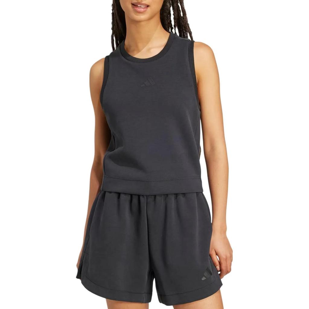 Adidas Free Shipping AdiClub Soft Lux Tank (Unisex) Tank Tops 20185685 | Black