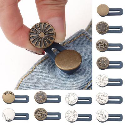 Крючки Одежда для беременных Джинсы Выдвижная пуговица Расширитель брюк Пояс Швейные принадлежности