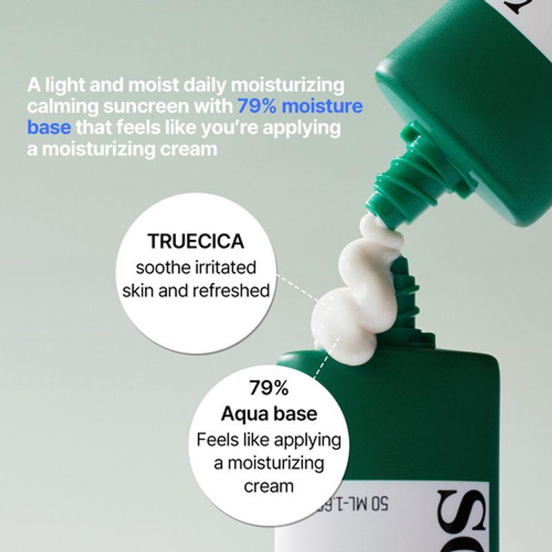 [SOME BY MI] Truecica Aqua Calming Suncream 50ml 50PA++++