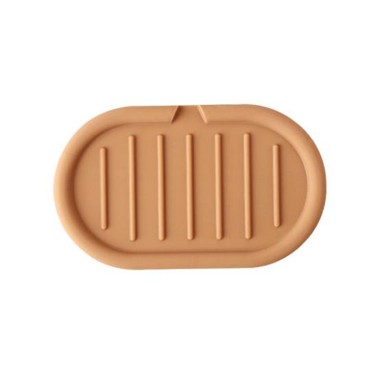 Держатель мыла с простым автоматическим дренажным дизайном, нескользящий, неплавящийся органайзер для мыла, силиконовая мыльница для кухни, ванной комнаты, мыльница