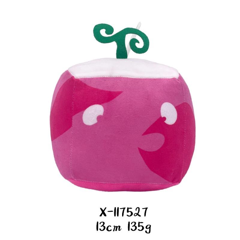 Blox Fruits Аниме Игра Плюшевая Игрушка Фрукты Леопардовый Узор Коробка Плюшевые Игрушки 16см Мягкие Фрукты Игрушка Рождественский Подарок Для Детей