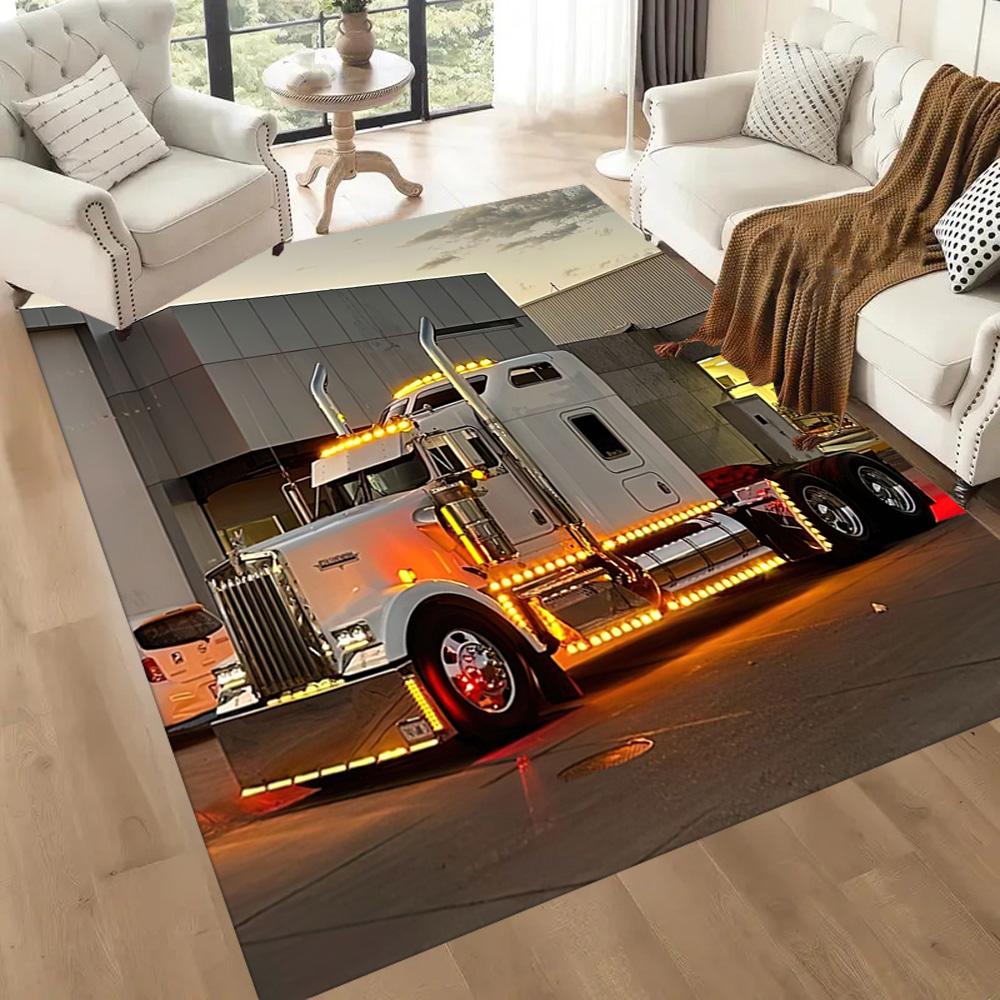 Kw Heavy Trucks Carpet Design For Dining Room Outdoor Dormitory Hallway Antislip Rug Office Home Decor Perfect Birthdaychristmas Gift Idea