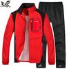 Tracksuit Men Two Piece Sets Jacket+Pants 2PCS Track Suit Sportswear Sweatsuits Walking Hoodies