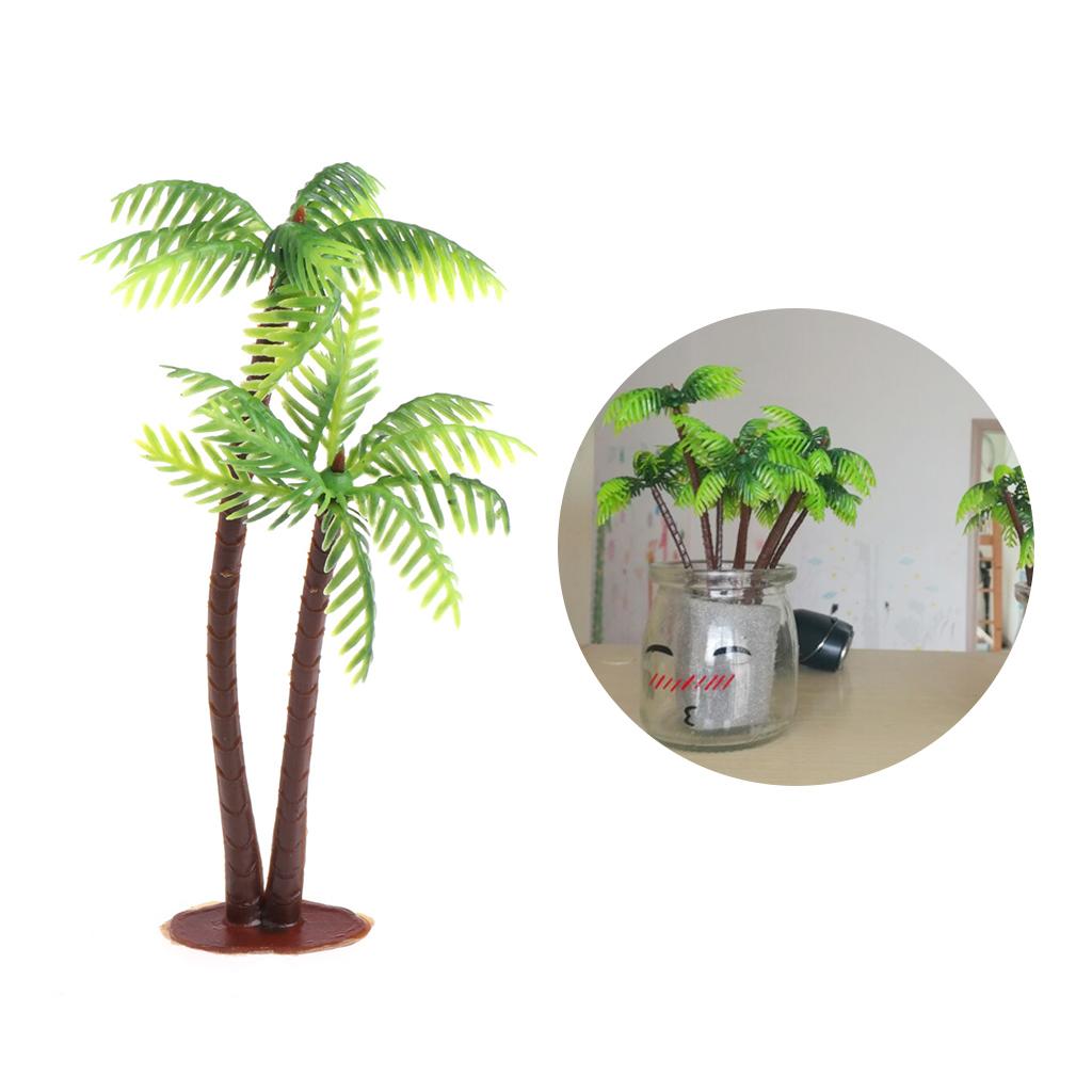 Miniature Artificial Plant Simulation Palms Tree Simulated Landscape Decoration Ornament Gardening Props