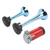 Dual Trumpet Air Horn Kit with Compressor 130dB 530 680Hz 12V Universal for Truck Car SUV Yacht