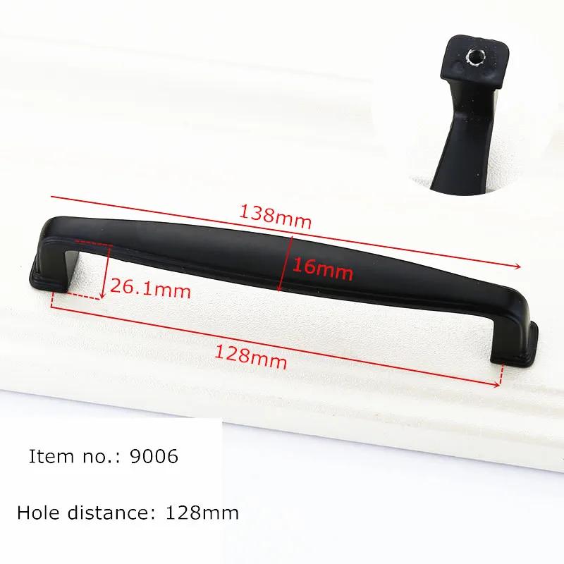 Modern Black Handles for Furniture Cabinet Knobs and Kitchen Handles Drawer Knobs Cabinet Pulls Cupboard Handles Knobs