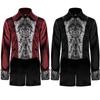 Halloween Medieval Vintage Tuxedo Coat Velvet Unisex Stage Wear 2026