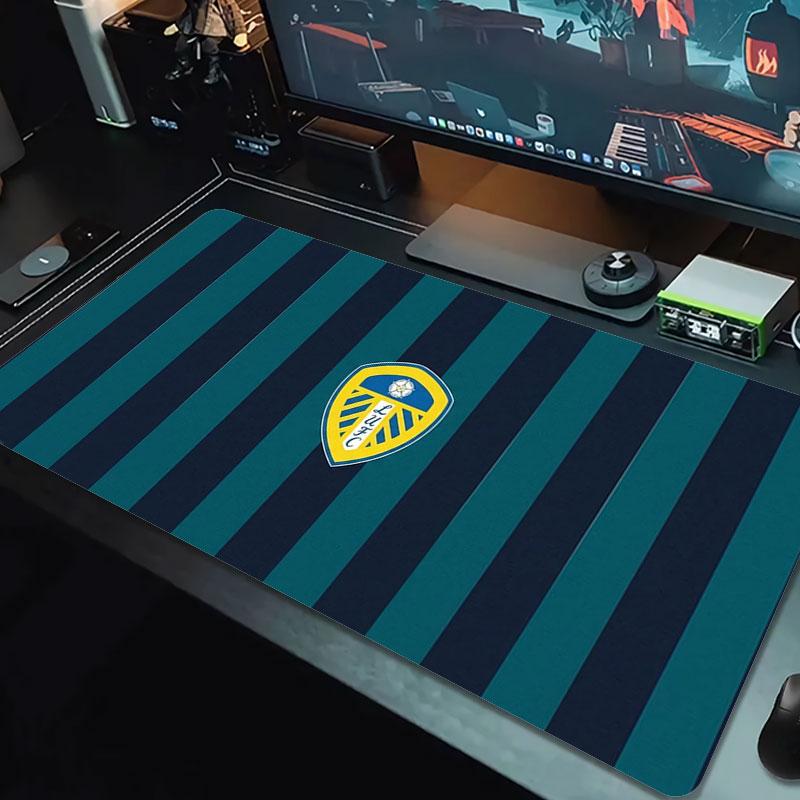 Leeds United Большой коврик для мыши Большая подушка для игрового стола Нескользящий коврик для ноутбука и планшета XXL Мини-коврик для игрового ПК С заблокированным краем