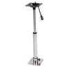 Boat Seat Pedestal Adjustable 21.65in to 29.53in Riser Base Stainless Steel Removable Boat Post Base Kit
