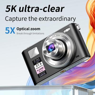 Цифровая камера 4K CCD LK016, съемка высокой четкости, микрокамера, портативная камера начального уровня для студентов, специально для путешествий