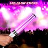 Multicolor Reusable LED Glow Sticks Neon Party Flashing Light Glow In The Dark 15 Colors Event Festive Birthday Decor Supplies