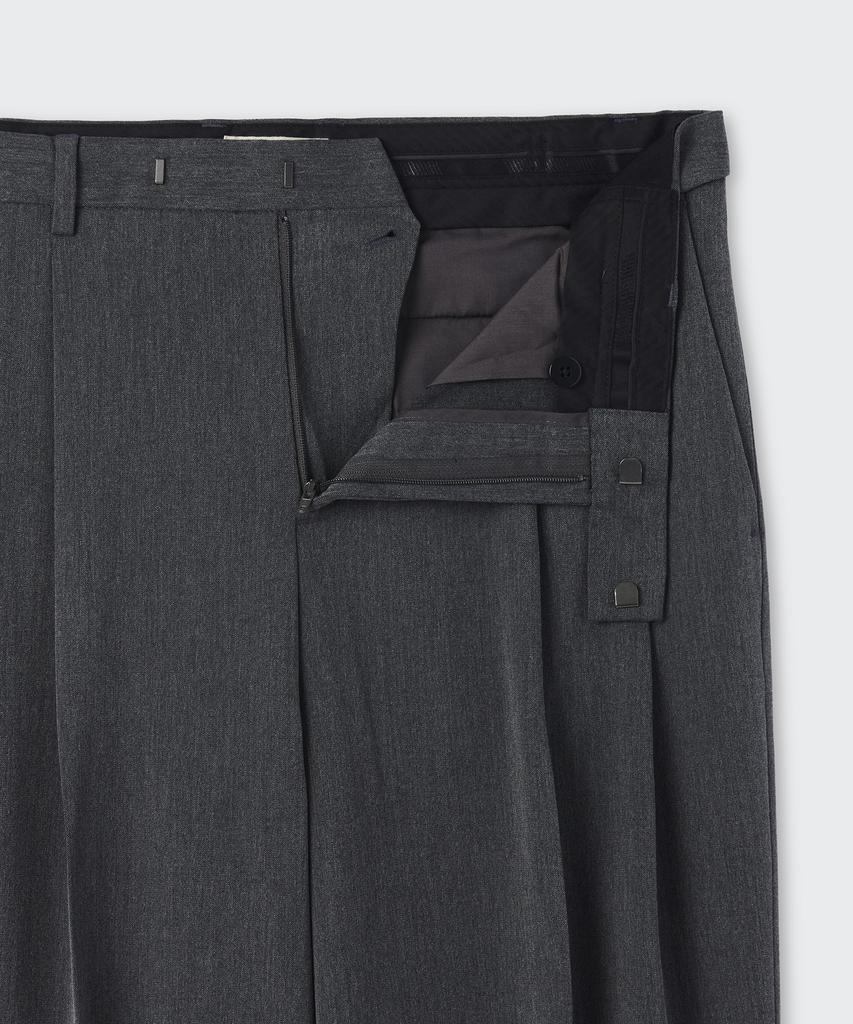 MUSINSA STANDARD Recycled Two-Tuck Wide Hidden Banding Slacks 2-Pack