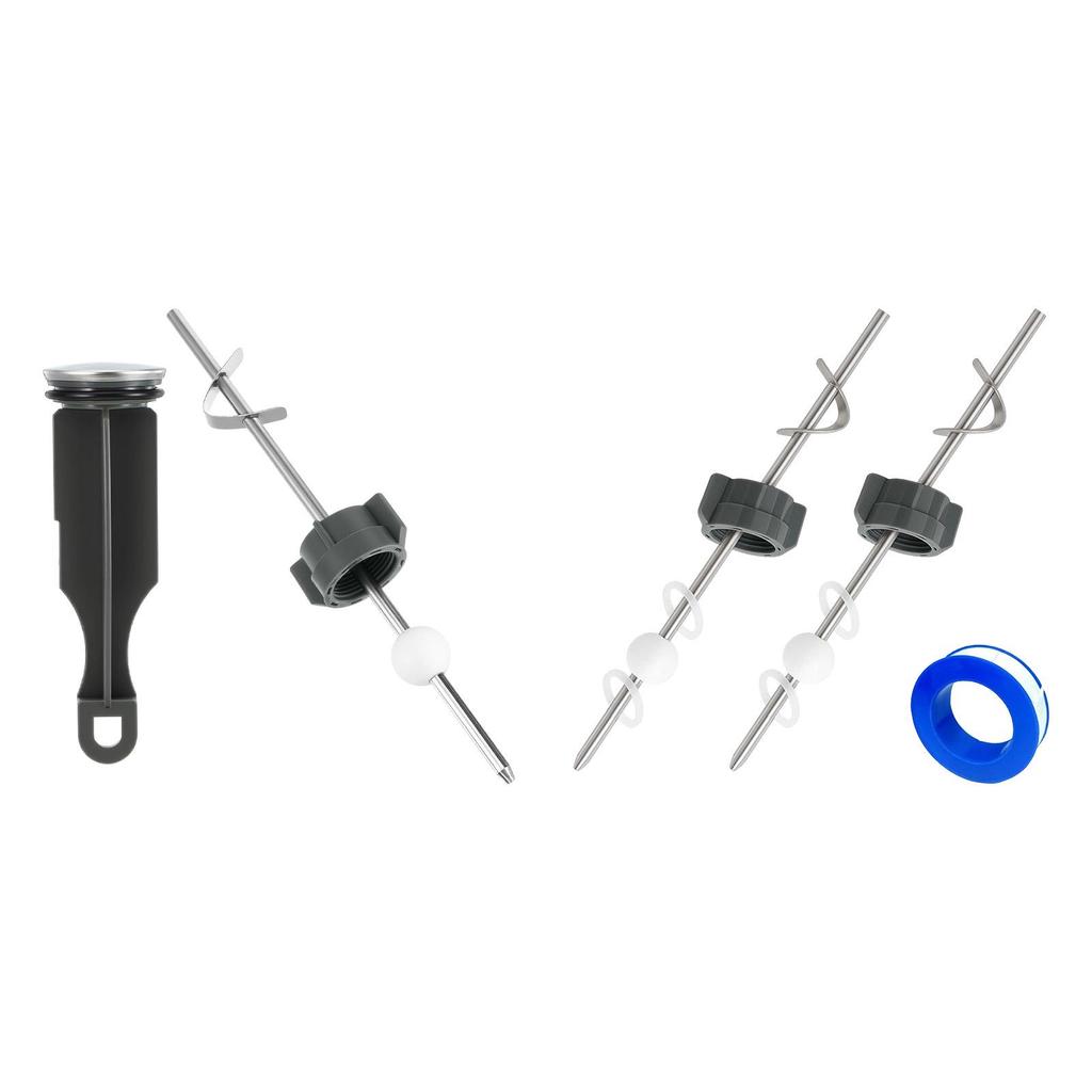 Lavatory Popup Center Piece Assembly Faucet Accessories Household Replaces Sink Ball Axis Spare Drain Stopper for Restroom