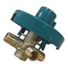 Корпус 4-портового душевого адаптера из цельной латуни с резьбой NPT 1/2 дюйма и картриджами с балансировкой давления, подходит для Posi Temp