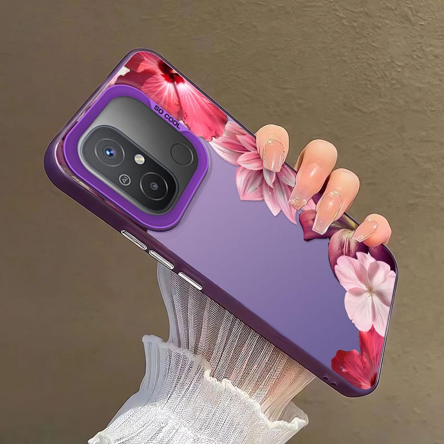 Cartoon Flower Art Case for Xiaomi Poco C61 X3 NFC C51 C50 X3 Pro Phone Cover