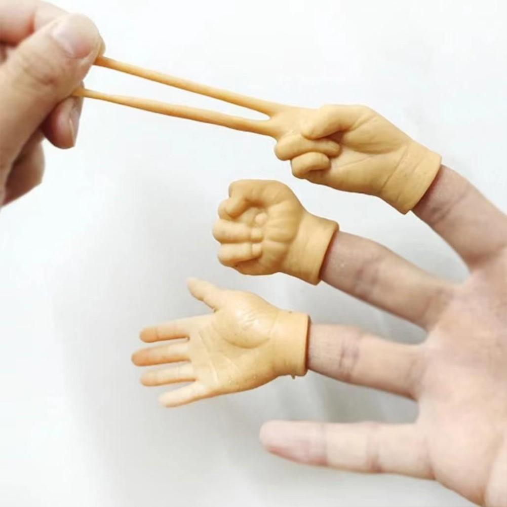 Tiny Finger Hands, Funny Mini Hands Puppets, Miniature Small Hands, Realistic Design Mini Hand, Cat Toys, Gag Performance Party Favors