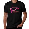 Cancer Free T-Shirt T Shirts for Man Cotton Funny Anime Tshirt Cotton Tshirt 100% T-Shirt