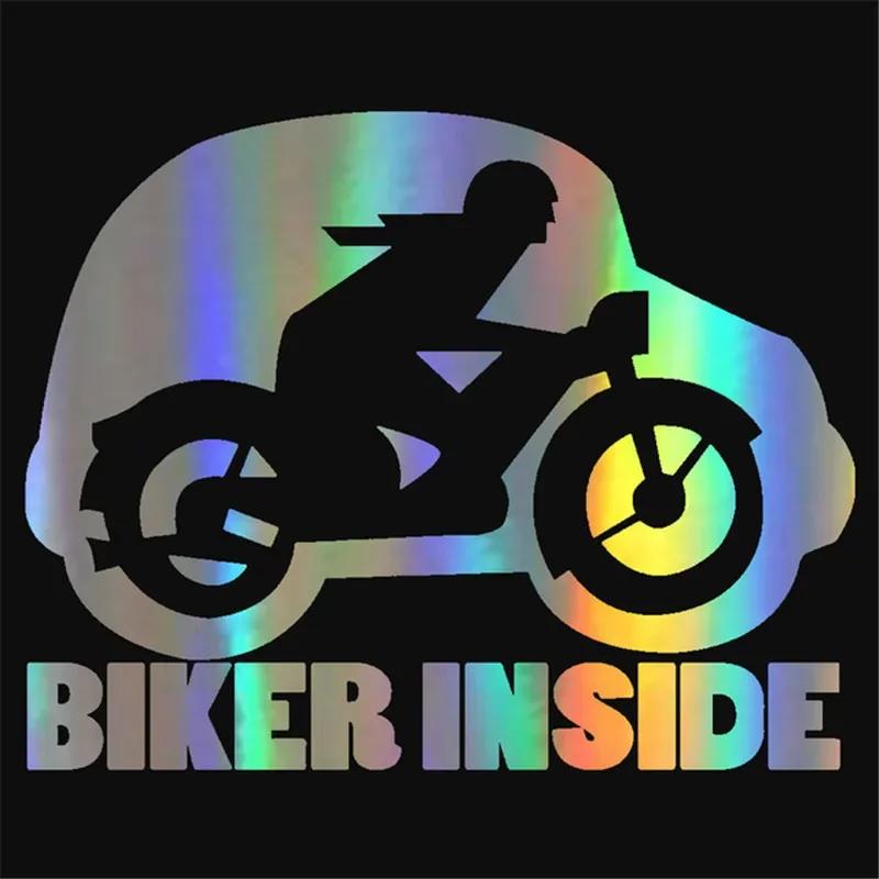 Уважение к байкерам Мотоциклы Светоотражающие наклейки Корпус двигателя Шлем Персонализированная виниловая пленка Наклейка Аксессуары для тюнинга мотоциклов