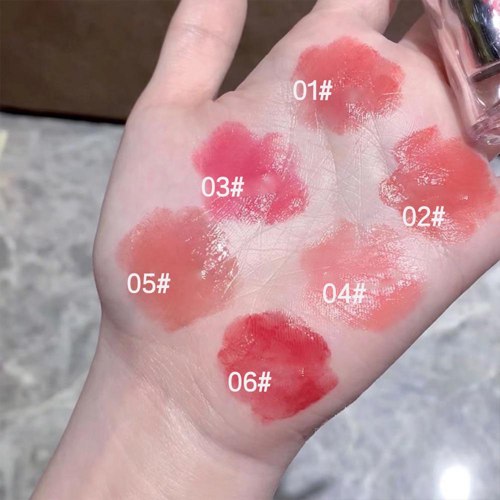 Gegebear Light and Translucent, Watery Lipstick, Mirror Moisturizing,  Korean Lip Gloss, Cross-border Beauty