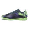 Puma Future Play 7 TF Lights Out Pack мужские кроссовки черные серо-небесные электро-фиолетовые 107943-03