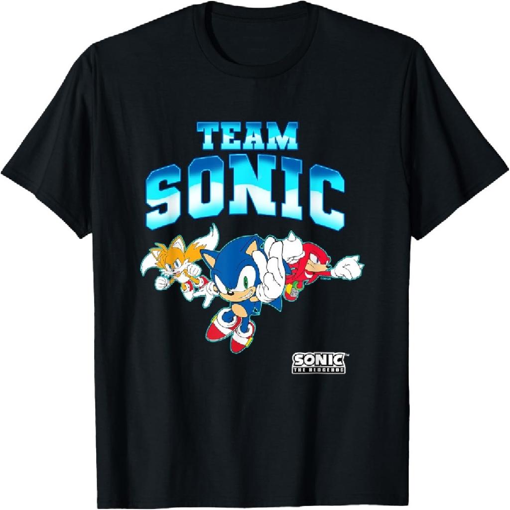 Футболка Sonic The Hedgehog Команда Соника Эпичный Групповой Снимок