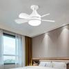 Светодиодный светильник с вентилятором, простой потолочный вентилятор, лампа с дистанционным управлением, регулируемая яркость, внутреннее освещение, гостиная, спальня, кабинет, балкон, светильник
