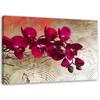 Canvas Print, Red Orchids