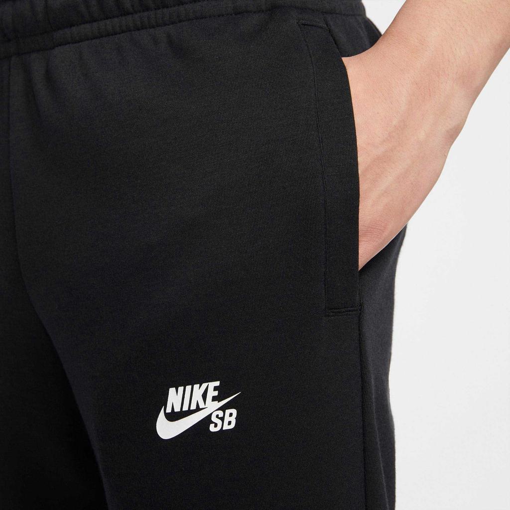 Nike Мужские вязаные спортивные штаны Черные Умеренные спортивные штаны AT3502-011