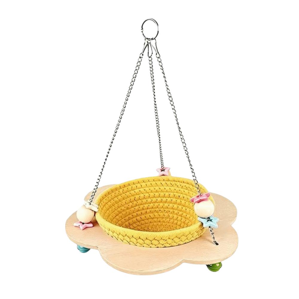 Cozy Woven Bird Nest Round Bird Sleeping Hut Multi-Purpose Hanging Bird Nest  Bird Breeding