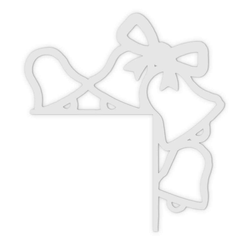 Christmas Door Frame Decoration Wall Window DIY Craft Door Corner Sign Decor for Xmas Shelf Mirror Cabinet Window Home