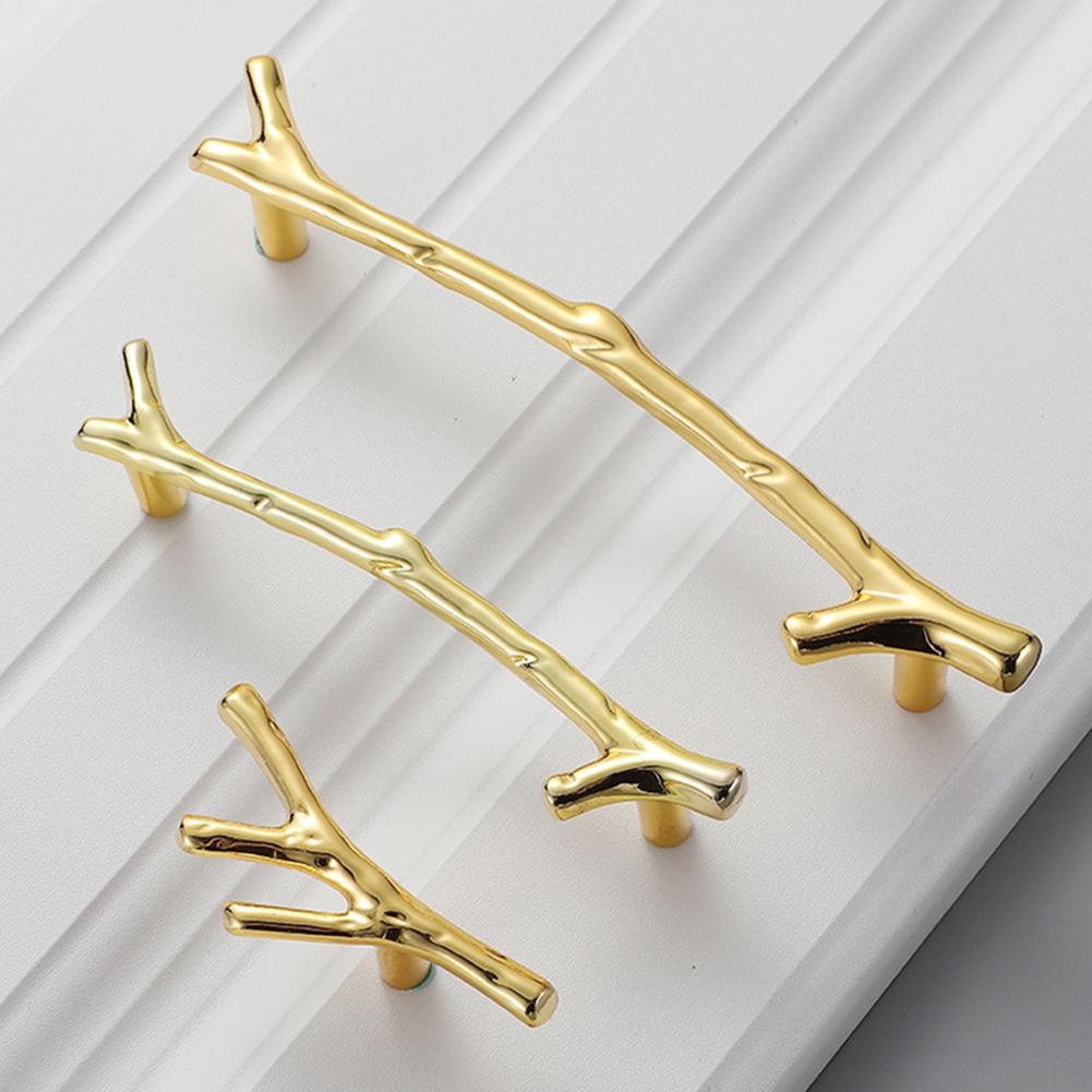 Fashion Twig Furniture Cabinet Pulls Wardrobe Door Handle Drawer Knobs