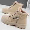 Women's Cotton High-Top Platform Boots - Plus Size, Comfortable, Warm, Fashionable, Cold-Proof