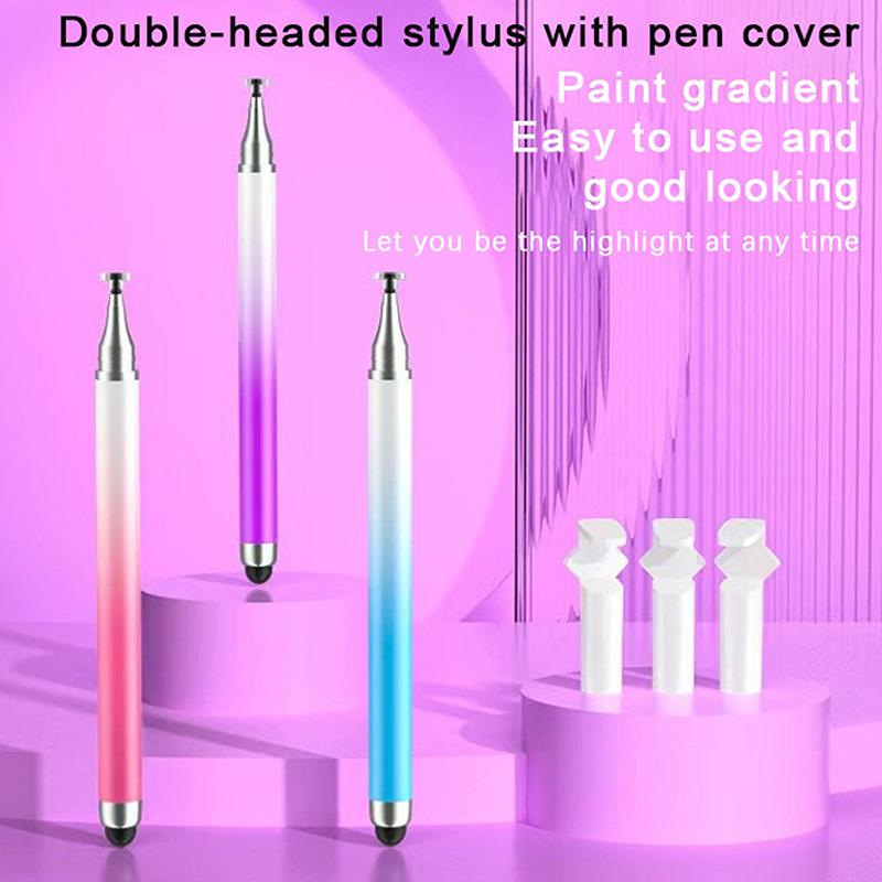 3 In 1 Stylus Pen For Tablet Cellphone Capacitive Touch Pencil Android Phone Drawing Screen Pencil Pen Cover With Stand