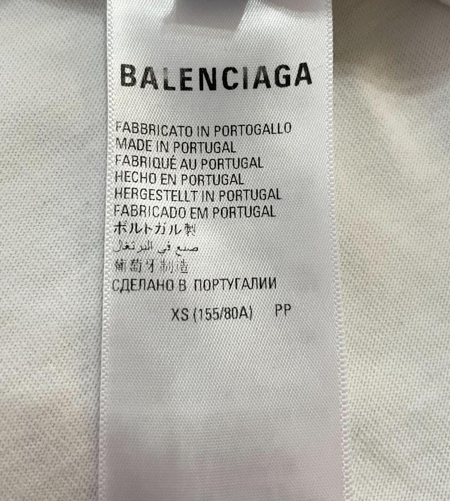 Б/у мужская футболка BALENCIAGA WFP с коротким рукавом