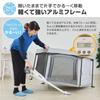 Nippon Child Care Washable and Foldable Playpen Cloud 5 Months 1 Piece (Gray) ~ (x 1)