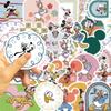 10 30 50Pcs Cute Funny Disney Mickey Mouse Donald Duck Stickers Diy Skateboard Phone Luggage Bike Cartoon Decoration Sticker Toy