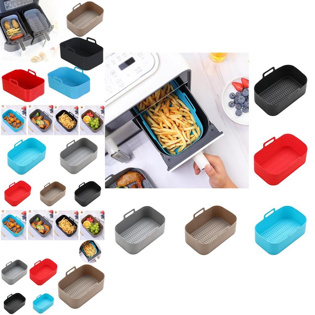 Non-stick Silicone Pot For Air Fryer Replacement Flexible And Durable Baking Tray