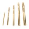 Drift Punch Set Knurled 1/4inch 3/8inch 1/2inch 5/8inch 3/4inch Brass Drift Punch Tool for