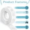 100-2000pcs Double-sided Adhesive Dots Transparent Removable Balloon Adhesive Tape Glue for DIY Wedding Birthday Party Decor