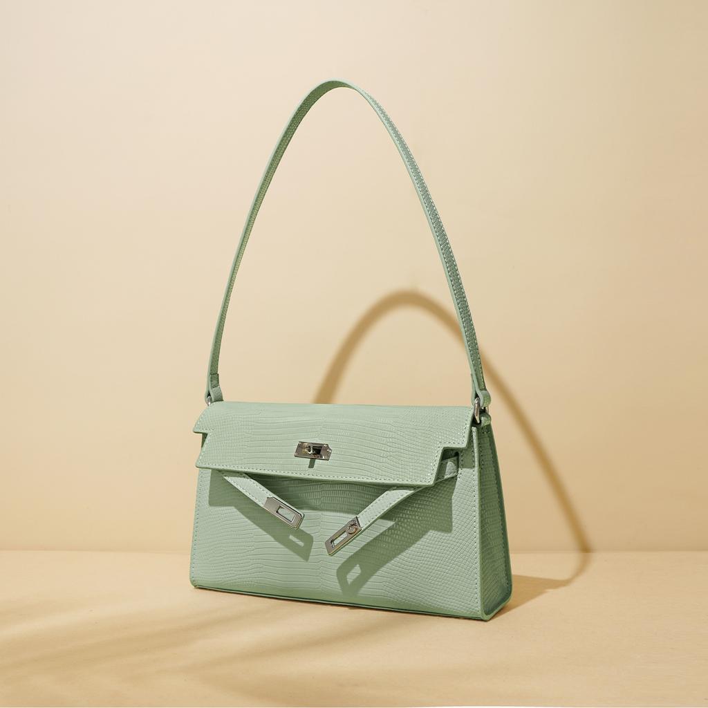 Underarm Leather Women's Bag New Fashion High-end Single Shoulder Messenger Bag