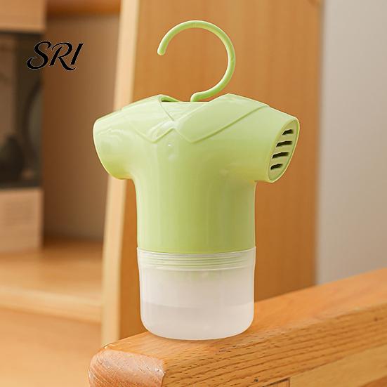 Moisture Absorber with Hanger Hanging Box T-shirt Shape Humidity Absorption Dehumidification Closet Remover Home Dormitory Wardrobe Bathroom