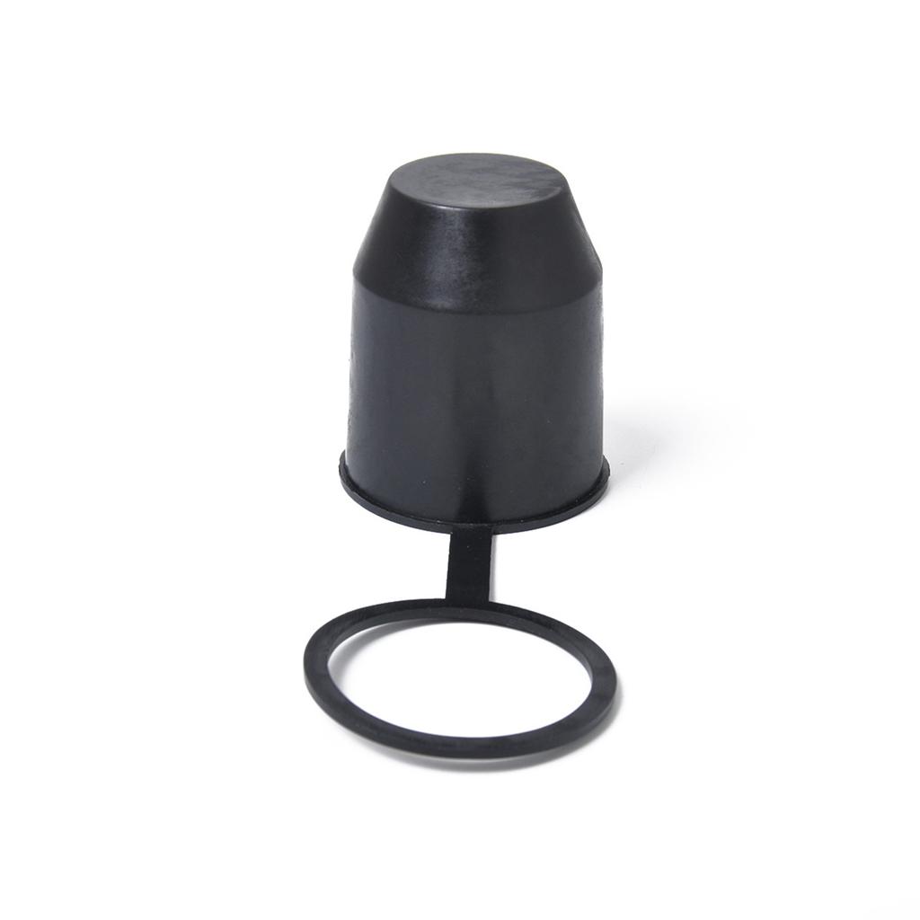 Trailer Hitch Ball Cover, Universal 50mm Auto Plastic Tow Bar Ball Cap, Bumper Damage Protector,
