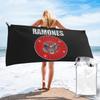 Пляжное полотенце Ramone Merch Мягкая микрофибра Быстросохнущее Впитывающее Быстрые полотенца для йоги